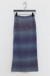 SWAYING/KNIT gradient straight dress SW23SS3B05 gradient purple PS62